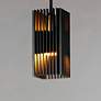 3_ET2 Rampart 11 3/4" High Black LED Outdoor Hanging Light more views