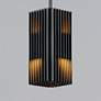 6_ET2 Rampart 11 3/4" High Black LED Outdoor Hanging Light more views