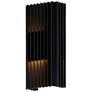 1_ET2 Rampart 11 3/4" High Black LED Outdoor Wall Light