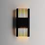 3_ET2 Rampart 11 3/4" High Black LED Outdoor Wall Light more views