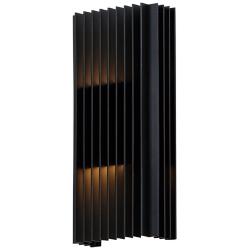 ET2 Rampart 14" High Black LED Outdoor Wall Light