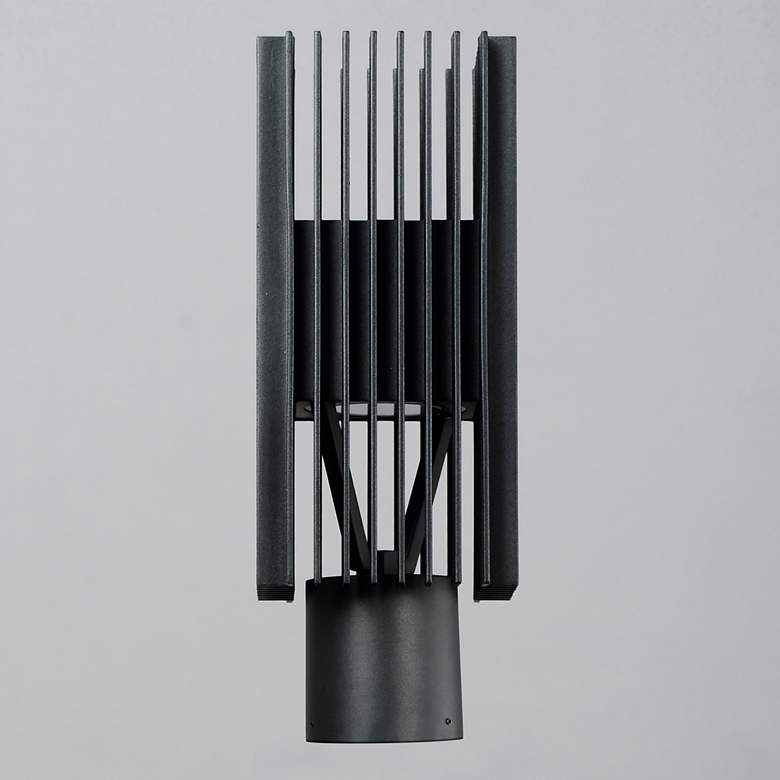 Image 5 ET2 Rampart 15" High Black LED Outdoor Post Light more views