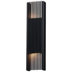 ET2 Rampart 30" High Black XL LED Outdoor Wall Sconce