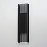 4_ET2 Rampart 30" High Black XL LED Outdoor Wall Sconce more views