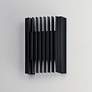3_ET2 Rampart 5 1/2" High Black LED Outdoor Wall Light more views