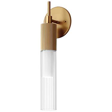 ET2 Reeds 16"High Gold ADA LED Wall Sconce