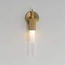 3_ET2 Reeds 16"High Gold ADA LED Wall Sconce more views
