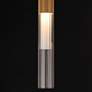 6_ET2 Reeds 2 1/4" Wide Gold LED Cylinder Mini Pendant more views