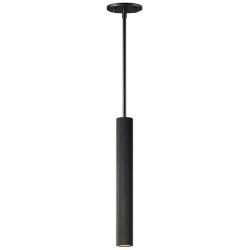 ET2 Reeds 2 1/4" Wide Matte Black LED Mini Pendant