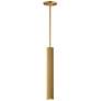 1_ET2 Reeds 2 1/4" Wide Gold LED Mini Pendant