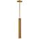 ET2 Reeds 2 1/4" Wide Gold LED Mini Pendant