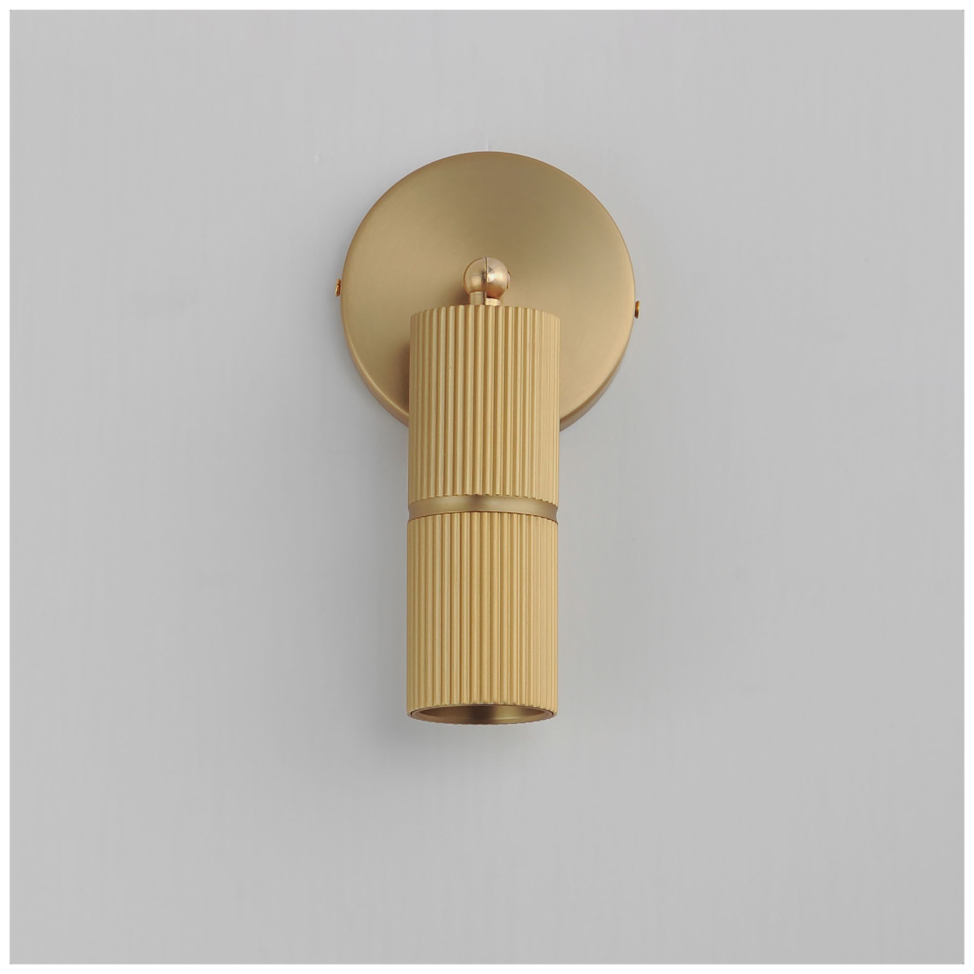 Image 2 ET2 Reeds 9" High Gold LED Spot Light more views