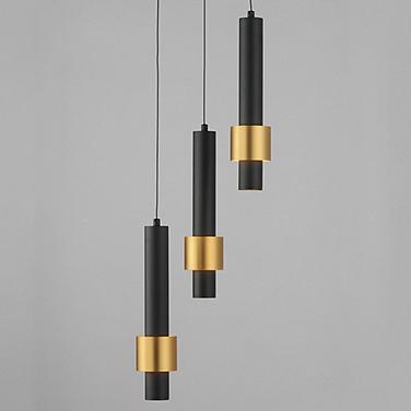 ET2 Reveal 11" Wide Matte Black 3-Light LED Mini Pendant