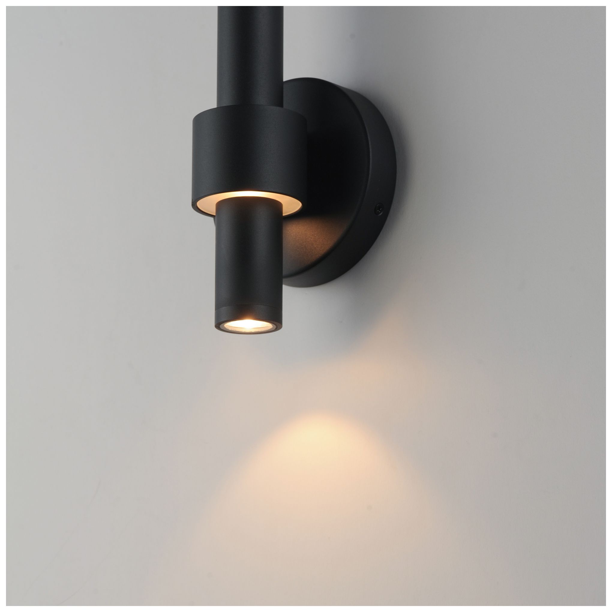 Image 6 ET2 Reveal 14" Black LED Outdoor Wall Sconce more views