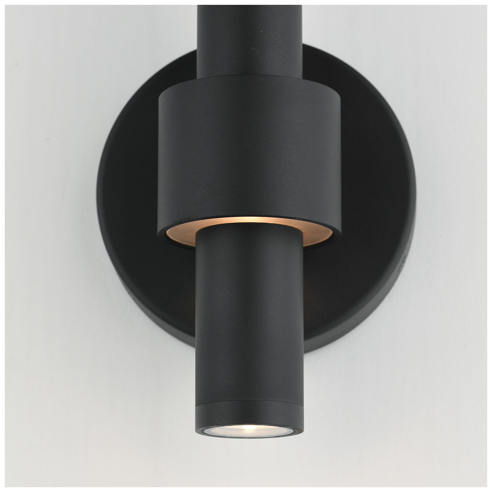 Image 7 ET2 Reveal 14" Black LED Outdoor Wall Sconce more views