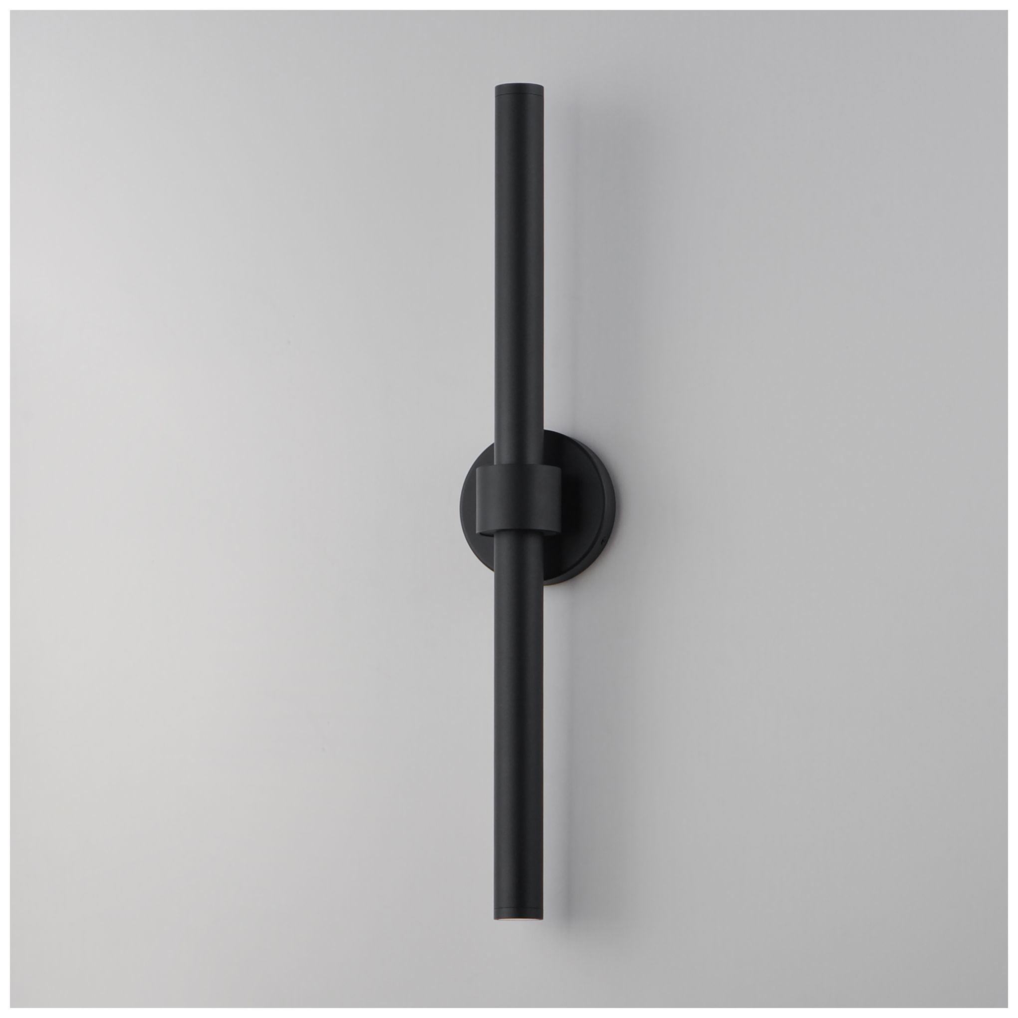 Image 5 ET2 Reveal 28" Black LED Outdoor Wall Sconce more views