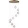 ET2 Rhythm 21 3/4" Wide Gold Multi-Light LED Pendant