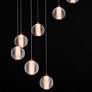 4_ET2 Rhythm 21 3/4" Wide Gold Multi-Light LED Pendant more views