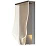 1_ET2 Rinkle 16 1/2" High Brushed Gunmetal LED Wall Sconce