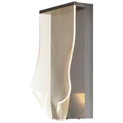 ET2 Rinkle 16 1/2" High Brushed Gunmetal LED Wall Sconce