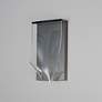 4_ET2 Rinkle 16 1/2" High Brushed Gunmetal LED Wall Sconce more views