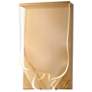 1_ET2 Rinkle 16 1/2" High French Gold ADA LED Wall Sconce
