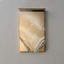 3_ET2 Rinkle 16 1/2" High French Gold ADA LED Wall Sconce more views