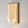 5_ET2 Rinkle 16 1/2" High French Gold ADA LED Wall Sconce more views