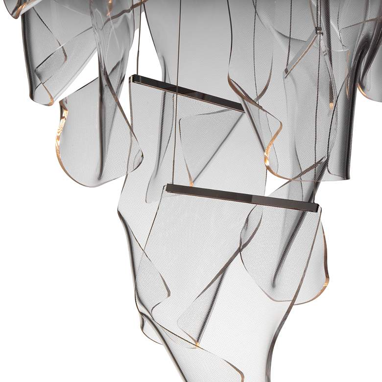 Image 6 ET2 Rinkle 27.5" Wide 14-Light Handcrafted Modern LED Pendant more views