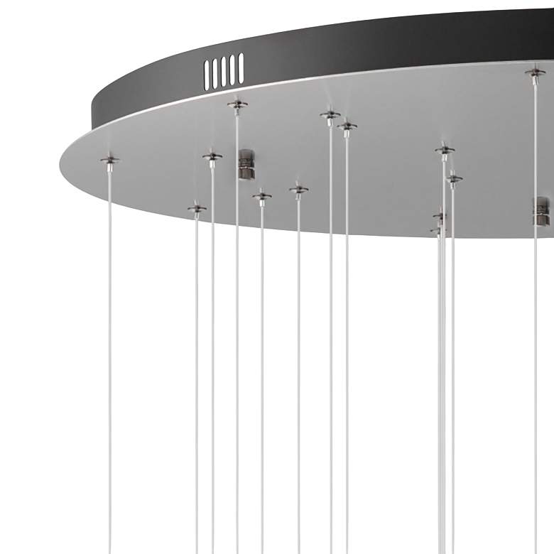 Image 7 ET2 Rinkle 27.5" Wide 14-Light Handcrafted Modern LED Pendant more views