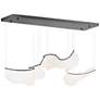 2_ET2 Rinkle 57 1/2" Wide Brushed Gunmetal LED Linear Pendant