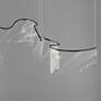 5_ET2 Rinkle 57 1/2" Wide Brushed Gunmetal LED Linear Pendant more views