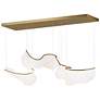ET2 Rinkle 57 1/2" Wide French Gold LED Linear Pendant