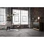 5_ET2 Rollo 28" Wide Antique Pecan Black 6-Light LED Pendant more views
