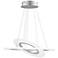ET2 Saturn II 23 3/4" Wide Matte Silver LED Pendant Light