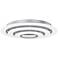 ET2 Saturn II 31 1/2" Wide Modern Matte Silver LED Ceiling Light