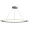 ET2 Saturn II 51 1/4" Wide Matte Silver LED Pendant Light