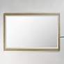 2_ET2 Sawyer 48" x 32" Oak Framed LED Mirror more views