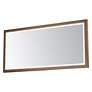 2_ET2 Sawyer 68" x 32" Oak Framed LED Mirror more views