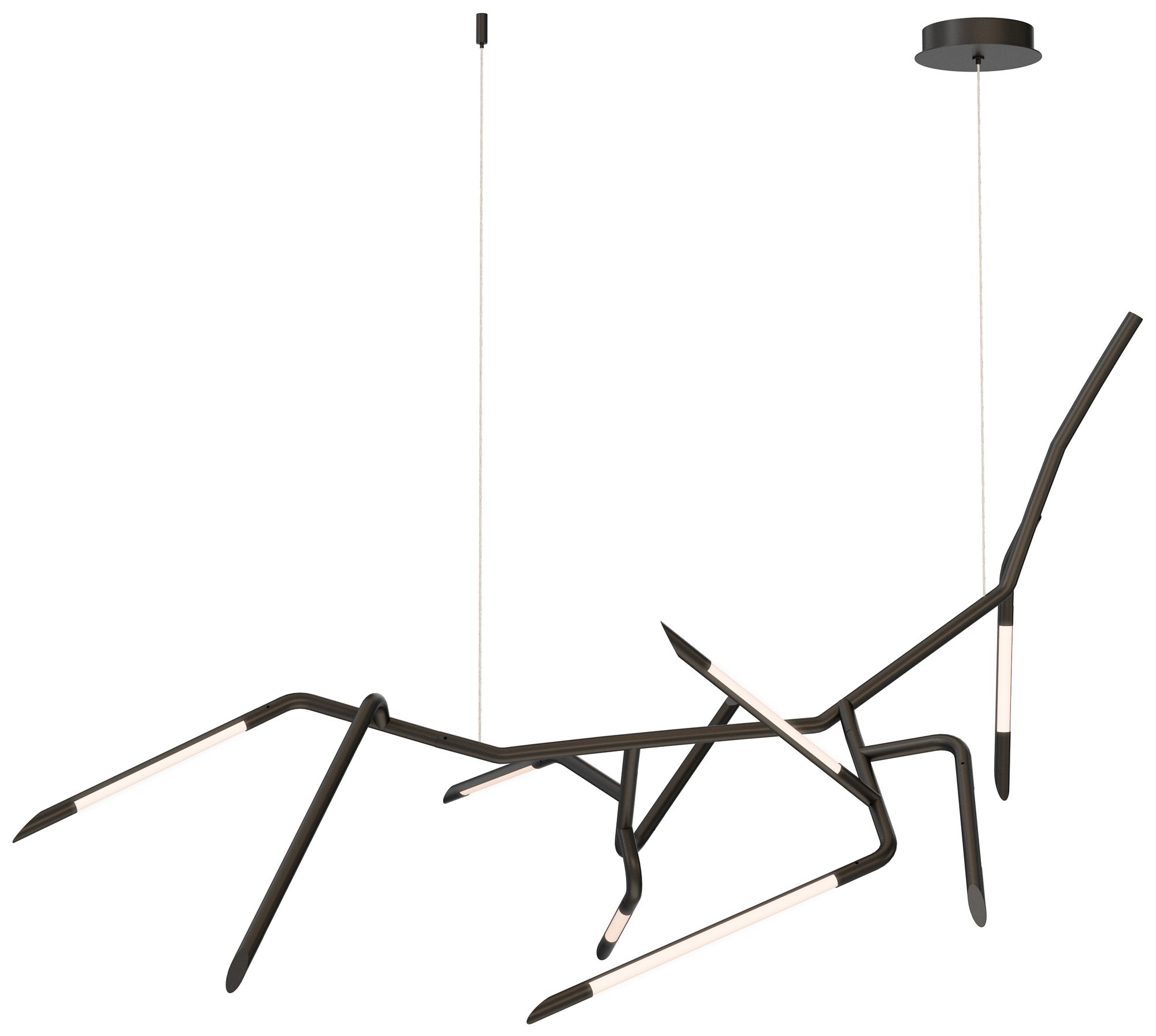 ET2 Scion 50" Black LED Pendant