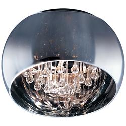 ET2 Sense 15 3/4" Wide Modern Polished Chrome Ceiling Light
