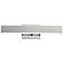 ET2 SideLine 5CCT 18" Wide Polished Chrome LED Bath Vanity