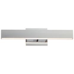 ET2 SideLine 5CCT 18" Wide Polished Chrome LED Bath Vanity