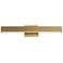 ET2 SideLine 5CCT 24" Wide Satin Brass LED Bath Vanity