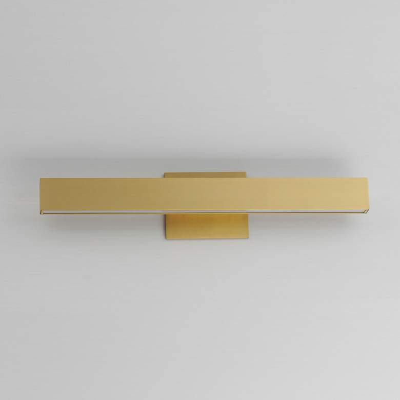 Image 3 ET2 SideLine 5CCT 24" Wide Satin Brass LED Bath Vanity more views