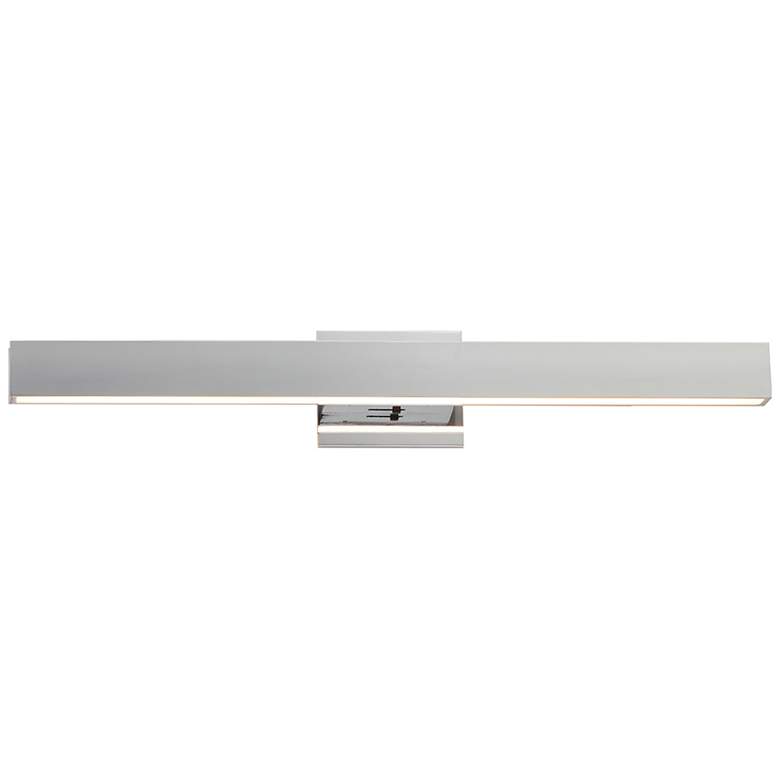 Image 1 ET2 SideLine 5CCT 30" Wide Polished Chrome LED Bath Vanity