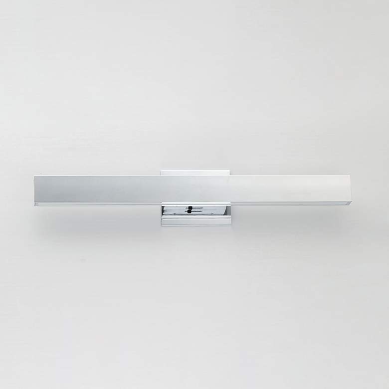Image 3 ET2 SideLine 5CCT 30" Wide Polished Chrome LED Bath Vanity more views