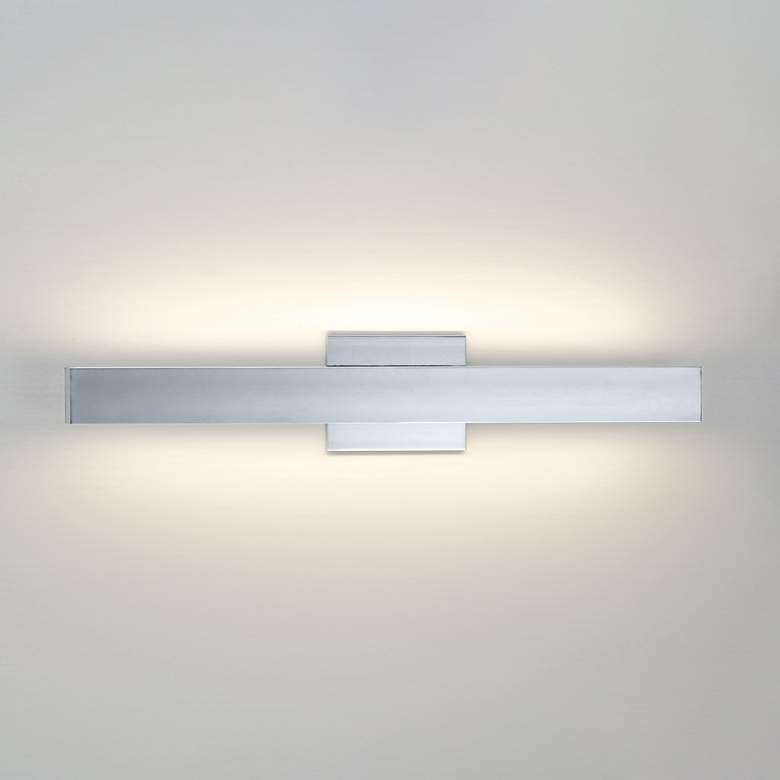 Image 4 ET2 SideLine 5CCT 30" Wide Polished Chrome LED Bath Vanity more views