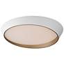 1_ET2 Slant 31 1/2" Wide Matte White LED Ceiling Light