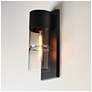 5_ET2 Smokestack 16 3/4" High Black Medium LED Outdoor Wall Sconce more views
